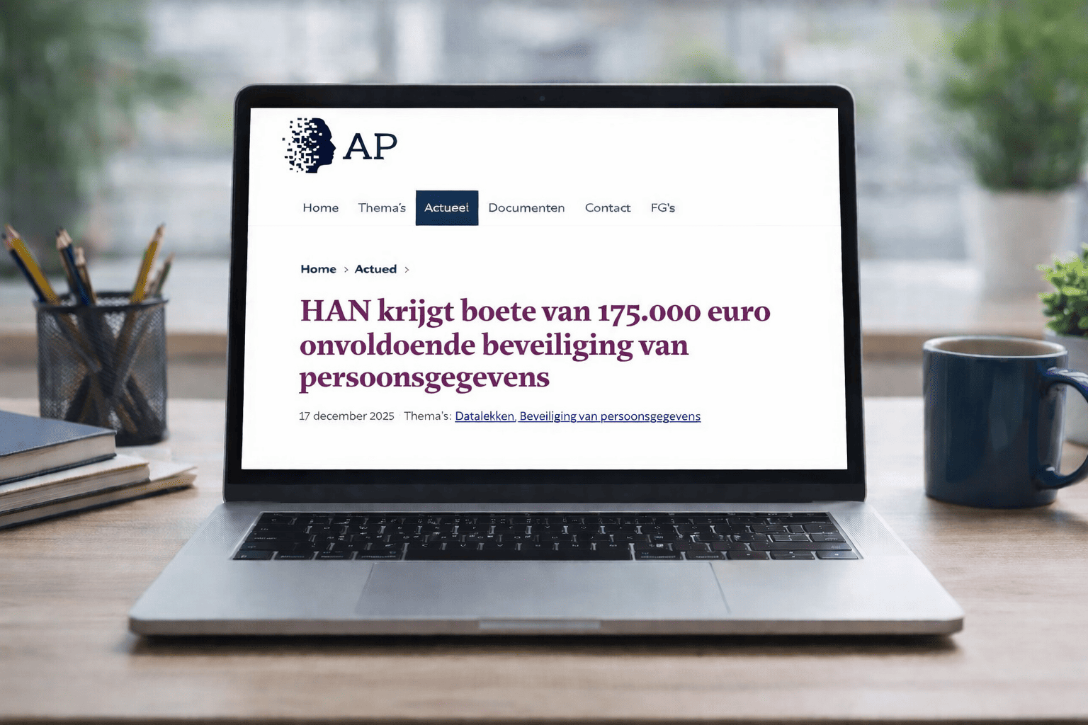 De boete voor de HAN laat zien hoe complex informatiebeveiliging in het onderwijs is — zelfs met de beste intenties.